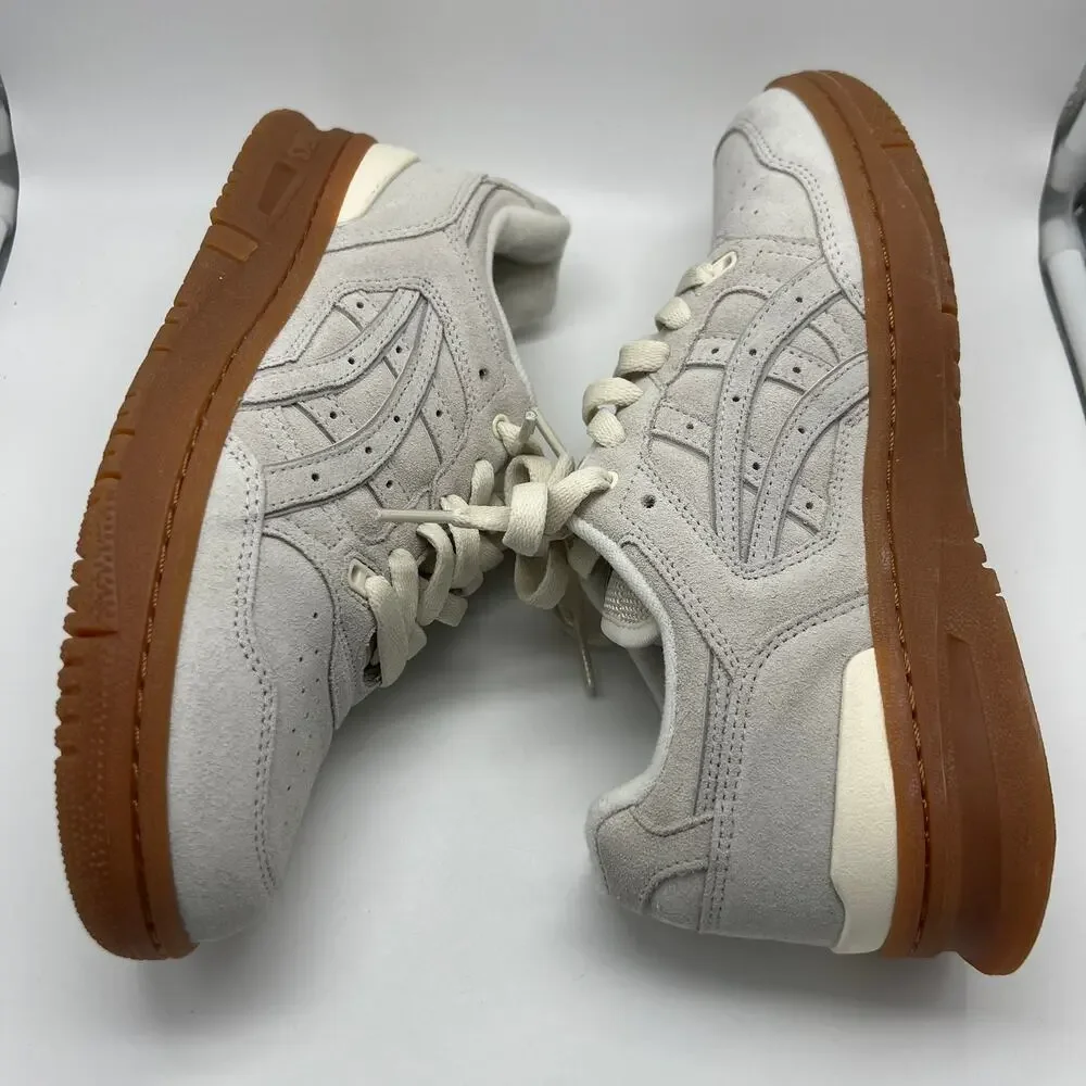 ASICS EX89 Low Top Basketball Sneakers White Men's Size 6.5 EU 39.5 Gummy Soles